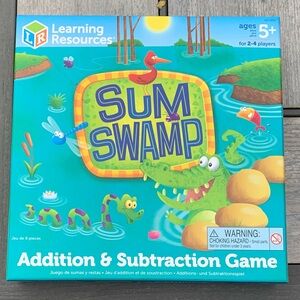 Sum Swamp Math Game for learning Addition and Subtraction in a fun way!